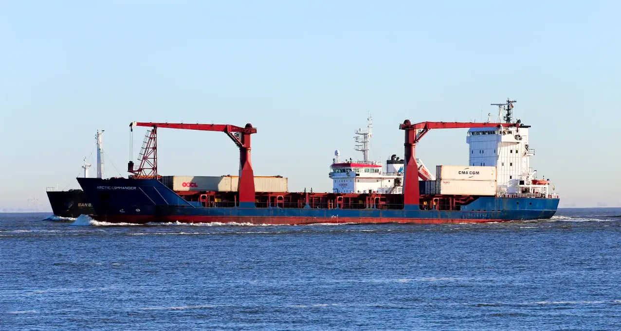 MV Arctic Commander sailing